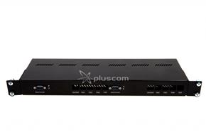 Obudowa MikroTik RACK 19 2 x RB450 1U v.2 RS232