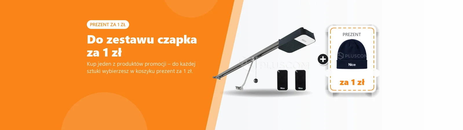 Do zestawu czapka za 1 zł