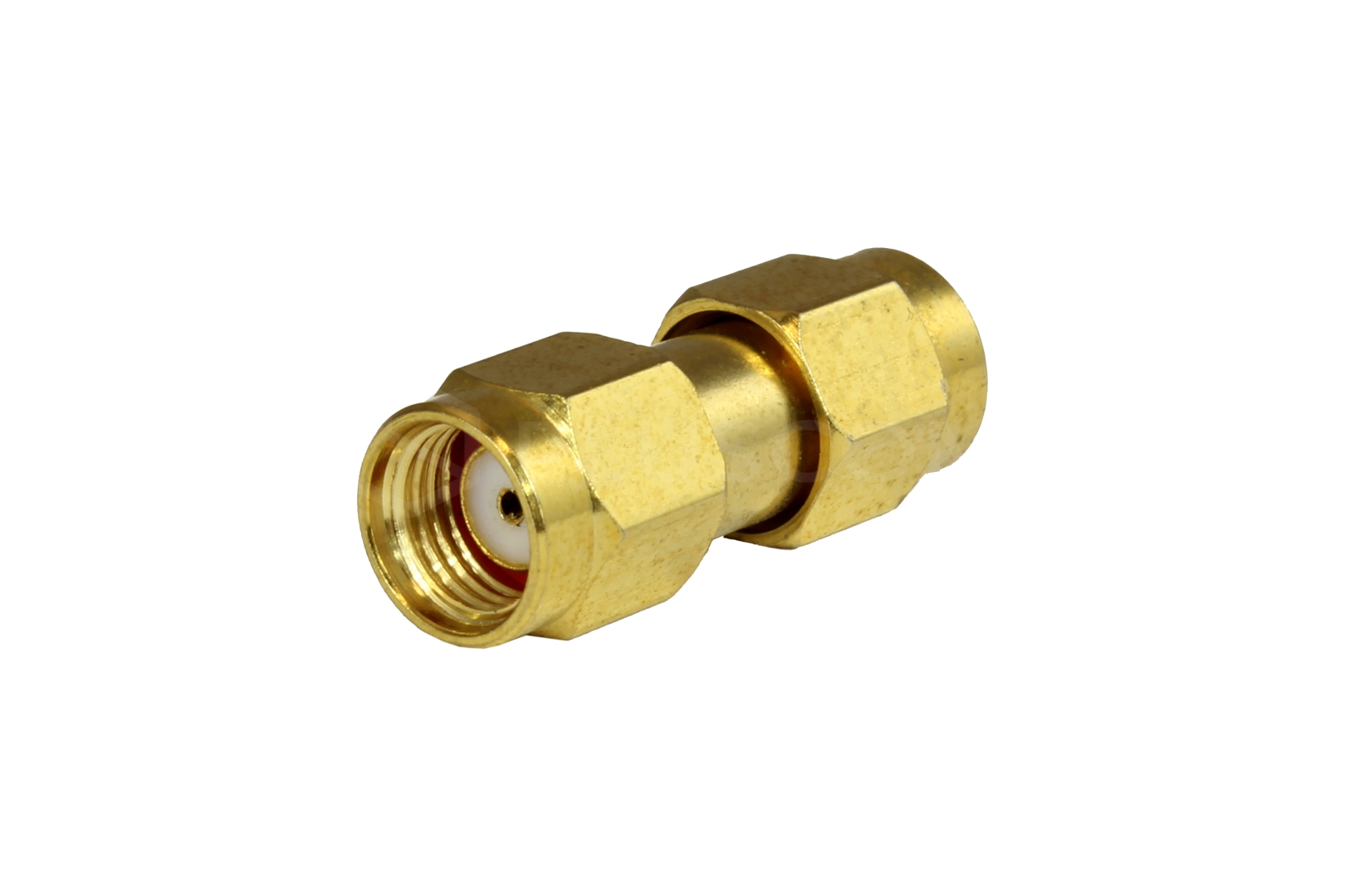 Adapter RP-SMA male - RP-SMA male (gold)
