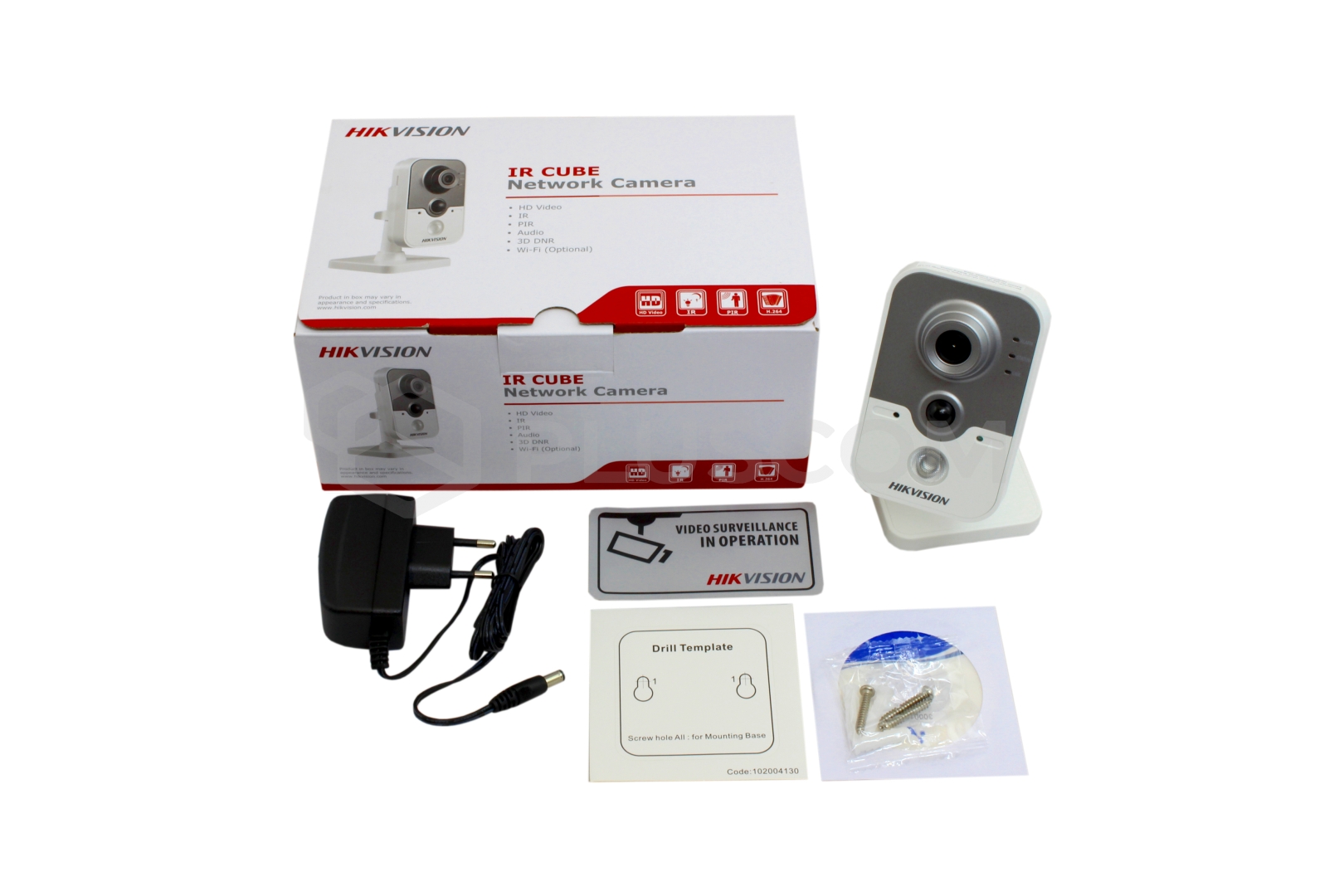 Hikvision DS-2CD2432F-IW (2,8mm) Cube IP Camera