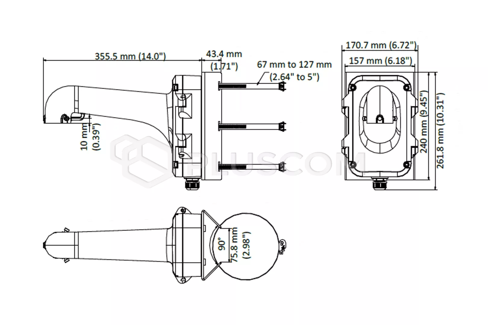 Ds 1604zj pole. Кронштейн DS-1604zj-Box-Pole. Hikvision DS-1604zj-Pole. DS-1604zj-Box-Pole.