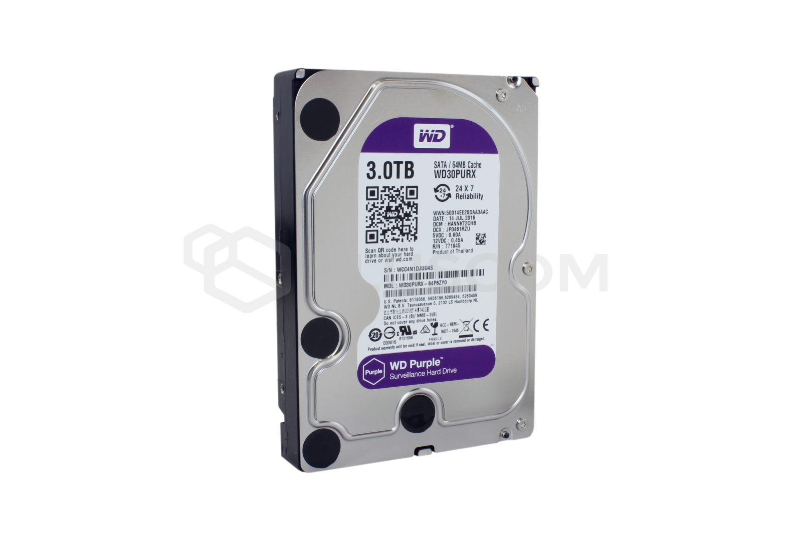 3TB HDD WD Purple