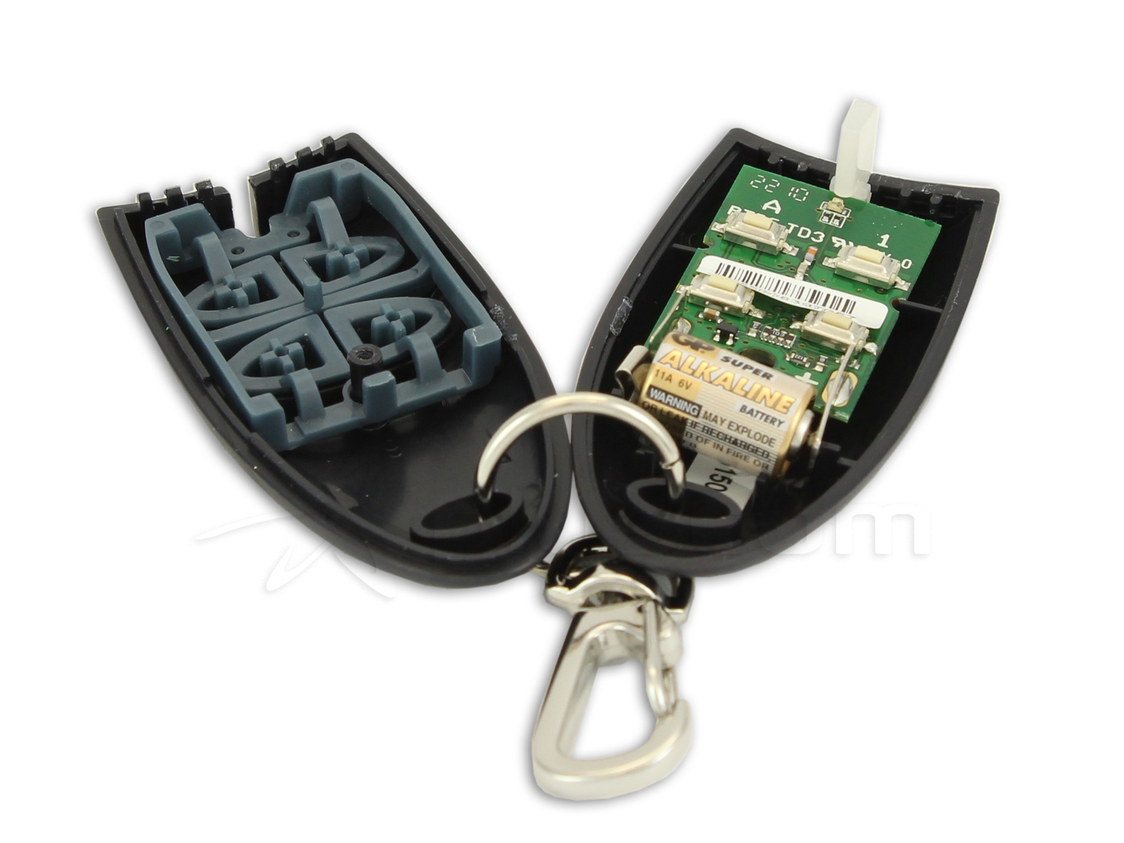 Jablotron JA186JK wireless remote control black