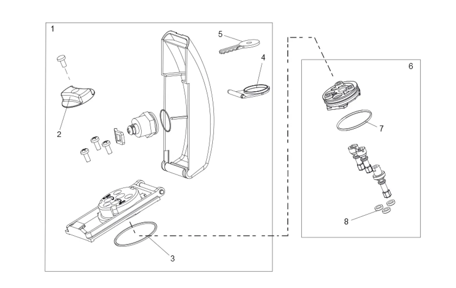 Części serwisowe, schemat do napędu Faac 400 SB 3