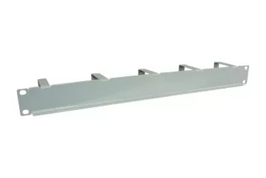 19'' 1U Kabelorganisation mit Metallhaken