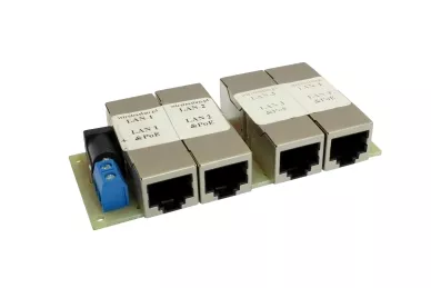 4xLAN/4xPoE PoE-Adapter