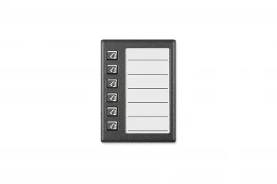 Aco CDN-6NP ST (W) Panel listy lokatorów z 6 przyciskami z białym podświetleniem