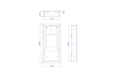 Aco CDN-R2-S Verdeckter Rahmen klein
