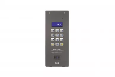 Aco CDNP7ACC ST (SW4S) Citofono digitale con serratura a codice e lettore di prossimità