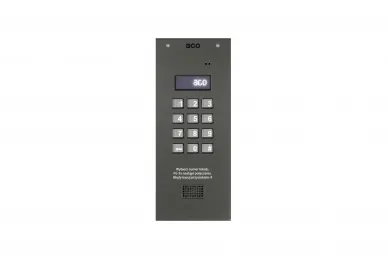Aco CDNP7ACC ST (SW4S) (G3) Domofon cyfrowy z zamkiem szyfrowym i czytnikiem zbliżeniowym