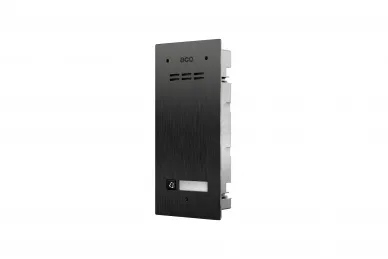 Aco COMO-PRO-A1 AL BK Panel domofonowy audio COMO PRO
