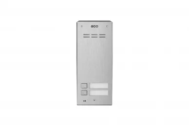 Aco COMO-PRO-A2 NT Interphone, 2 boutons, lecteur de porte-clés