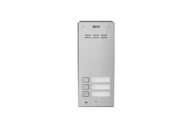 Aco COMO-PRO-A3 NT Interphone, 3 boutons, lecteur de porte-clés