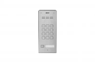 Aco COMO-PRO-CODE-A1 NT Gegensprechanlage, 1 Taste, Schlüsselanhängerleser, Codeschloss
