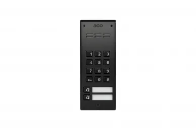 Aco COMO-PRO-CODE-A2 AL BK NT Panel domofonowy audio COMO PRO