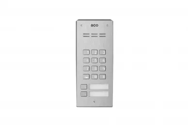 Aco COMO-PRO-CODE-A2 NT Gegensprechanlage, 2 Tasten, Schlüsselringleser, Codeschloss