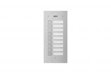 Aco FAM-MOD-9NP Illuminated tenant list panel – 9 buttons