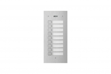 Aco FAM-MOD-9NP Podświetlany panel listy lokatorów – 9 przycisków