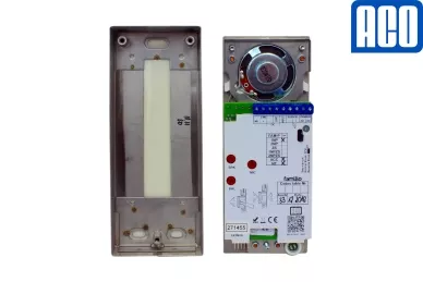 Aco FAM-P-1NPACC NT Citofono con 1 pulsante e lettore di portachiavi