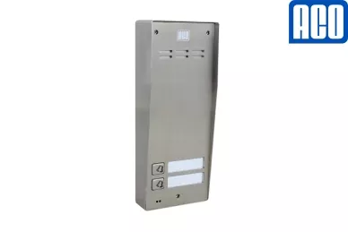 Aco FAM-P-2NPACC NT Interphone avec 2 boutons et lecteur de porte-clés