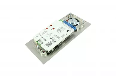 Aco FAM-P-2NPZSACC Interphone avec serrure à code, 2 boutons et lecteur de porte-clés