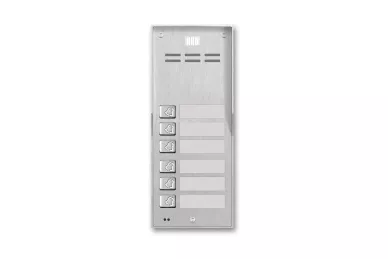 Aco FAM-P-6NPACC NT Interphone avec 6 touches et lecteur de porte-clés