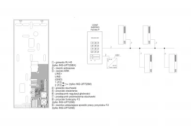 Aco INS-UP720BX (G2) Passives digitales Telefon