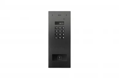 Aco INSPIRO 2  (G3) AL BK Panel domofonowy INSPIRO 2  audio, czytnik zbliżeniowy