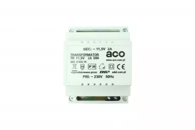 Aco TR 11,5V 2A DIN Transformateur pour équipement ACO