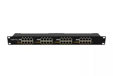 Adapter PoE 16-portowy Gigabit Rack 19''