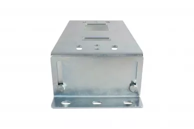 Adjustable base for a drive for a sliding gate