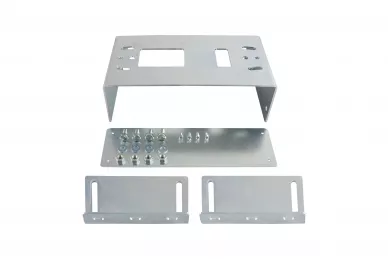 Adjustable base for a drive for a sliding gate