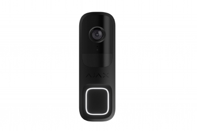 AJAX DoorBell Video Intercom with Artificial Intelligence and PIR Sensor (Black)