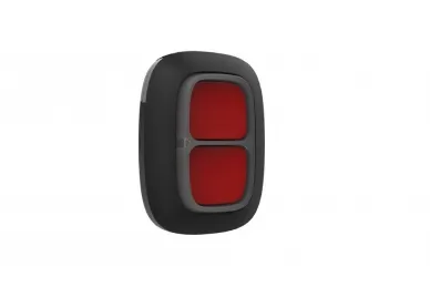 AJAX DoubleButton Jeweller Drahtloser Doppelknopf (schwarz)