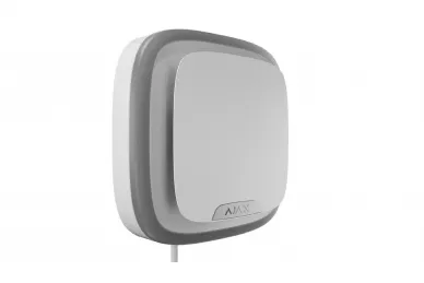 AJAX StreetSiren Plus Fibra Wireless Outdoor Siren with Advanced Tamper Protection (White)