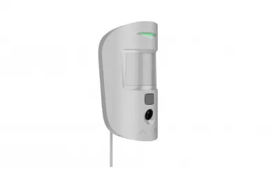 AJAX Superior MotionCam Fiber Wired PIR Motion Sensor (White)