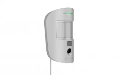 AJAX Superior MotionCam (PhOD) Fiber Wired PIR Motion Sensor with Camera (White)