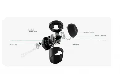 AJAX TurretCam (5Mp/2.8mm) Kamera IP 5Mpx (biała)