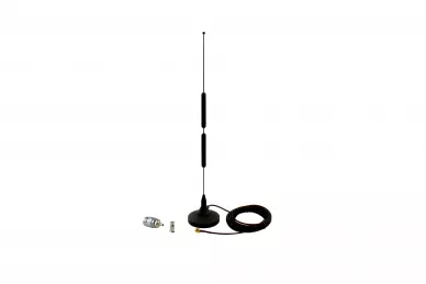 Antenna magnetica 9dBi 0,5m z N/presa a morsetto (RG316)
