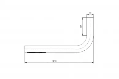 Antenne L30 Tretlager mit Clips
