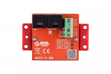 Atte AEPI-1-50 Adaptateur PoE passif à 1 canal