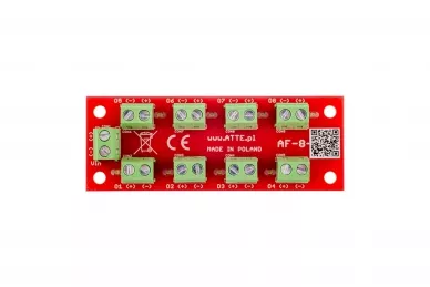 ATTE AF‑P8‑00‑OF Module de distribution d'énergie 8 canaux