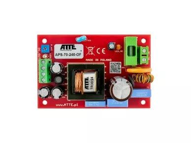 ATTE APS-70-240-OF Alimentation à découpage 24V 3A pour l'installation