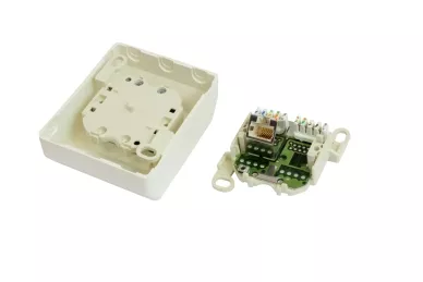 Aufputz abgeschirmte 1xRJ45 Ethernet-Buchse (5 Stück)