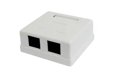Aufputz-Doppel-Ethernet-Buchse