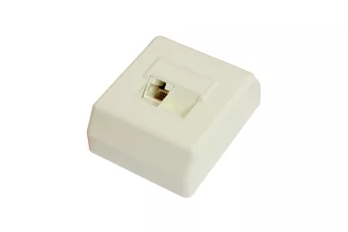 Aufputz-Ethernet-Buchse 1xRJ45 (5 Stück)