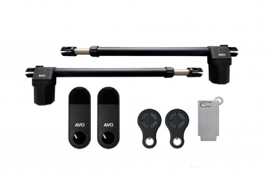 AVO ATO 4 CONNECT Set of two 230V actuators for 4m swing gates with an interface for control via an application
