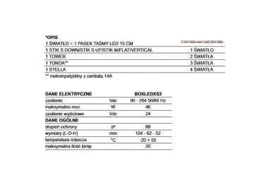 AVO EG100 Aluminum column for photocells 100 cm