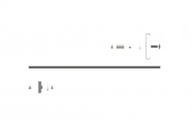 AVO HAL5 Additional mounting kit (for rail with LED lighting)