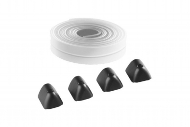 AVO PROFT 12 RUBBER Protective rubber 12 m and end caps (transparent)
